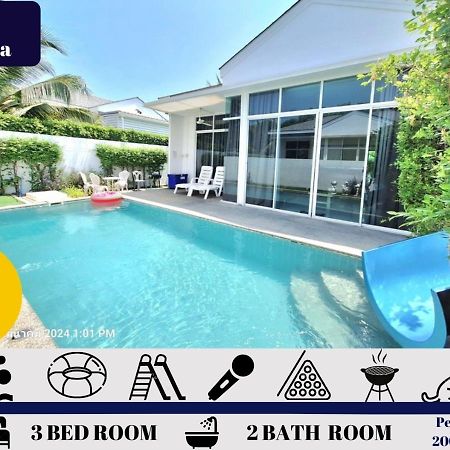 Beachtown Cha-Am Private Poolvilla From Beach 2Km Phòng bức ảnh
